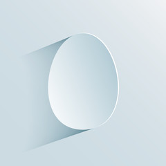 Happy Easter greeting card vector illustration. EPS 10