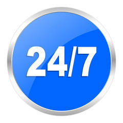 24/7 icon