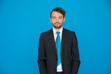 handsome young business man