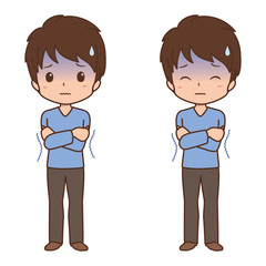 男性/寒気