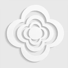 Paper flowers pattern Papierblume © Jyll