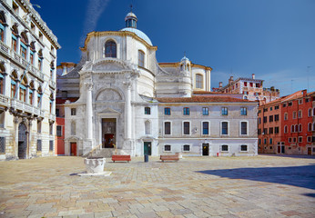 Obraz premium Church San Geremia in Venice, Italy