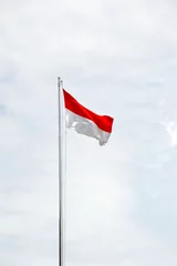 Papier Peint photo Indonésie Indonesia's flag