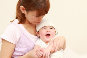 母親とあかちゃん