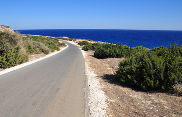 road to the sea