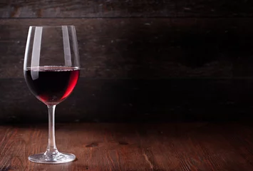 Crédence de cuisine en verre imprimé Vin vin rouge
