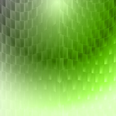 Lights on green background