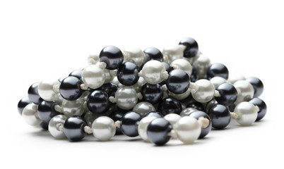 Black and white pearl
