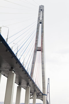 Big suspension bridge