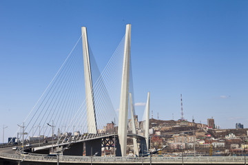 Big suspension bridge