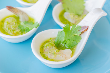 Shrimp in fish sauce