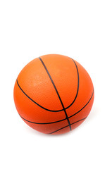 Fototapeta premium Basketball isolated white background