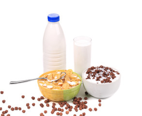Cereal breakfast for kids.