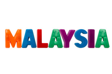 Letter magnets MALAYSIA
