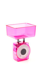 Isolated Kitchen scales