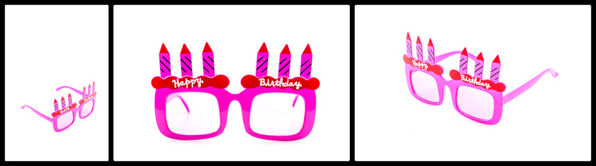 Happy birthday glasses