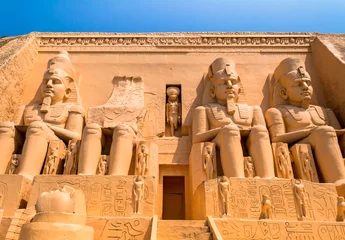 Papier Peint photo Temple abou simbel egypte