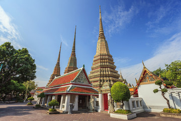 Naklejka premium Wat Pho temple, Bangkok, Thailand