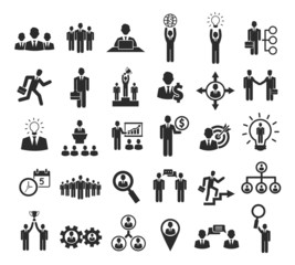 Business people icons