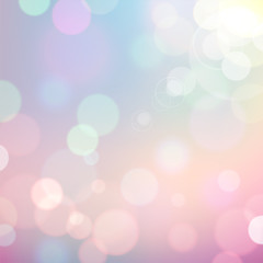 Colorful Bokeh Background