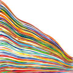 Abstract color stripes background