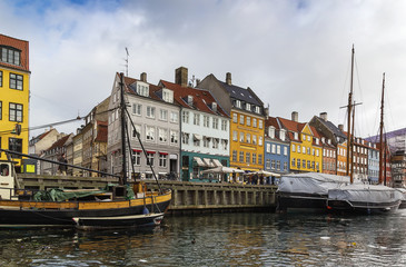 Fototapeta na wymiar Nyhavn, Copenhagen