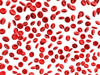 scientific illustration - human blood cells