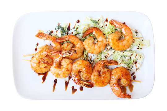 shrimps skewers
