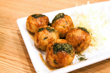 Takoyaki, Japanese snack food