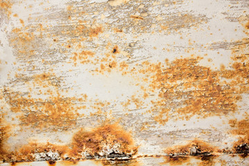 Old rust surface background and texture