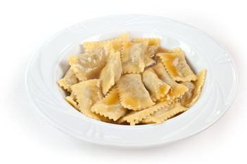 agnolotti al sugo d'arrosto