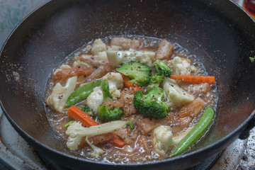 Stir Fried Mixed Vegetables