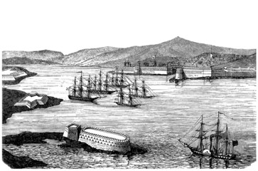 Sebastopol Bay - middle 19th century © Erica Guilane-Nachez