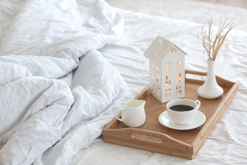 Coffee in bed