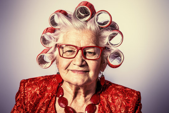 fashionable granny
