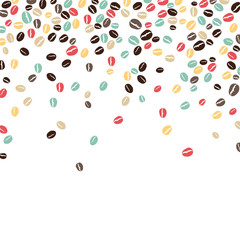 Vector Illustration of a Coffee Background