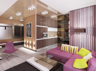 Гостиная комната интерьер