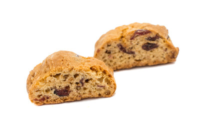 sponge cake with fruit