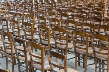 Chaises de dos