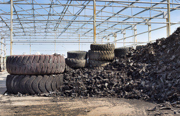 Tire recycling industry