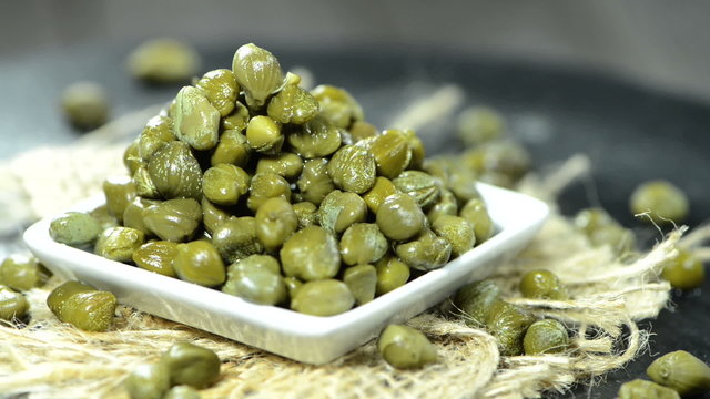 Capers (loopable video)