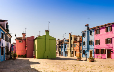 Obraz premium Ile de Burano à Venise