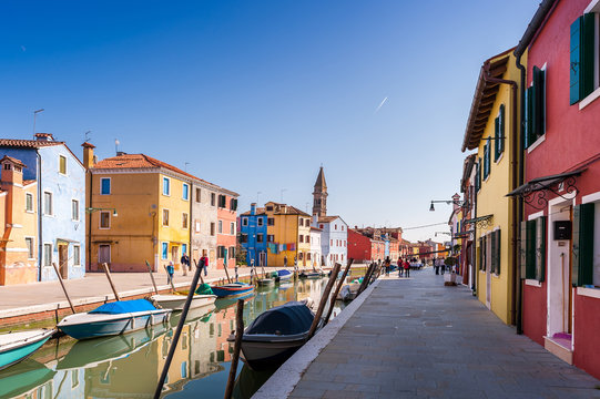 Ile de Burano à Venise
