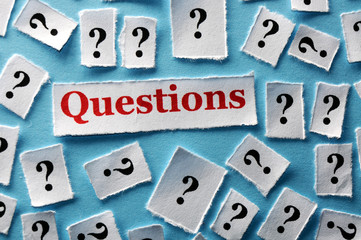 question marks