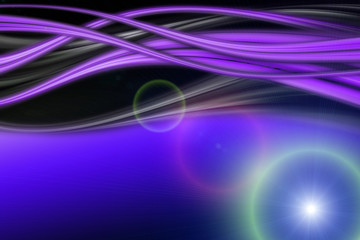 futuristic wave background design with lights