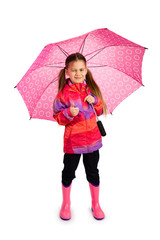 Girl With Umbrella