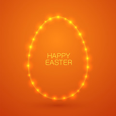 Easter card concept.