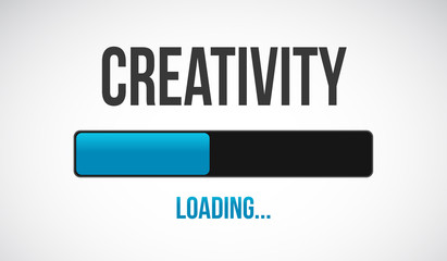 loading creative illustration design
