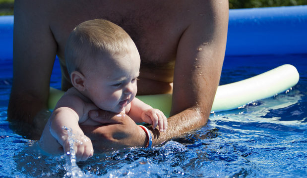 Baby In Pool