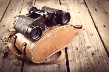 Old Binoculars Filtered